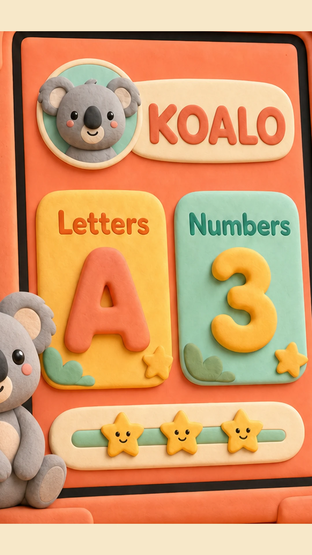 Video ad for Koalo, a kids learning app
