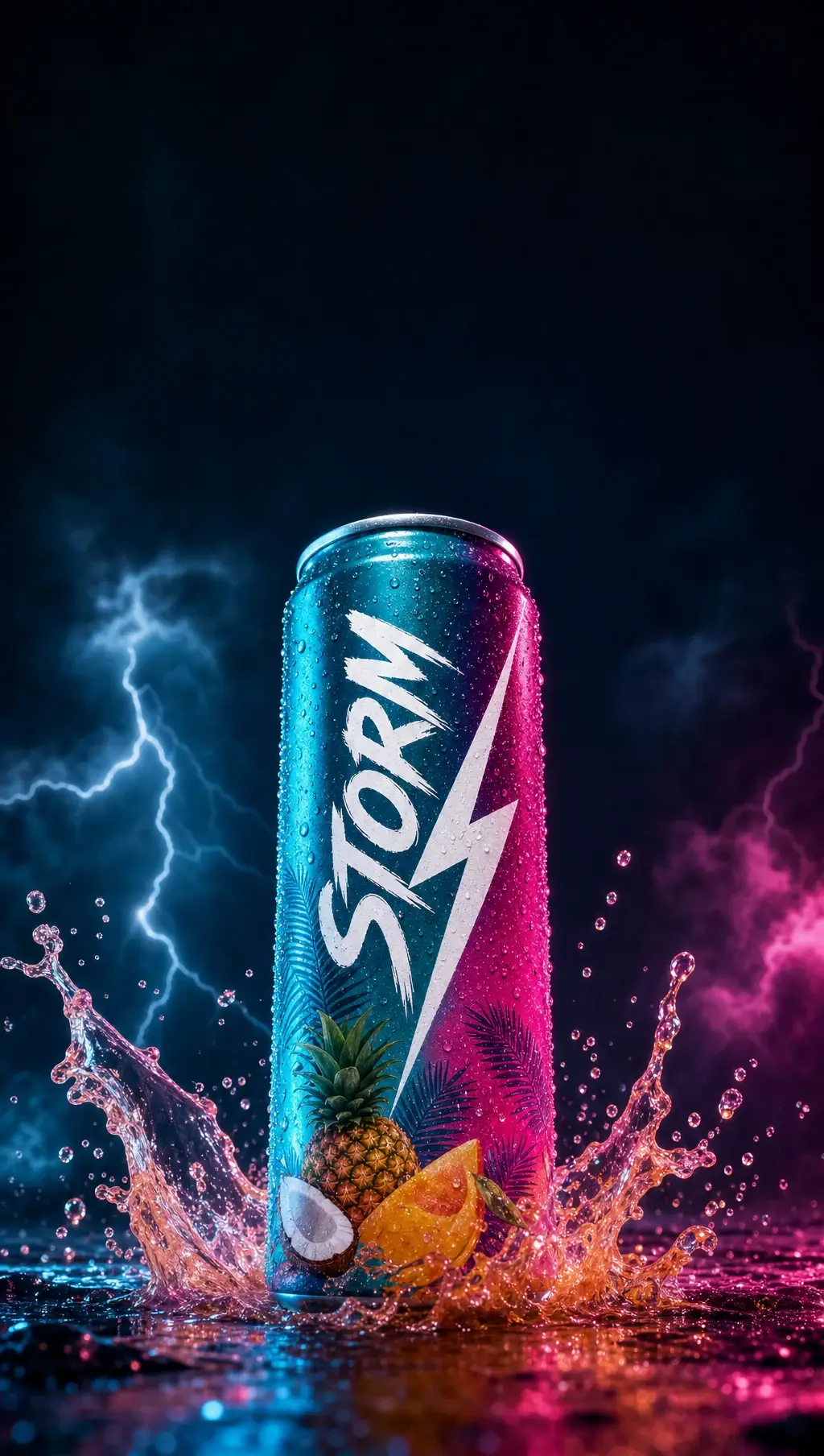 Video ad for Storm, a tropical energy drink